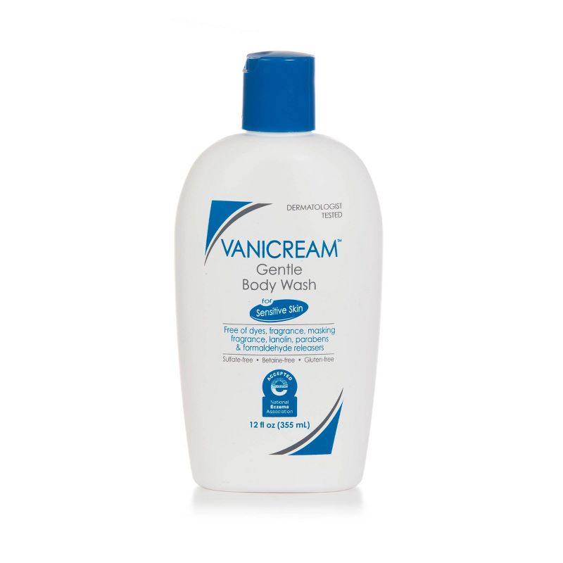 Vanicream Gentle Body Wash - Unscented - 12 fl oz, 1 of 9