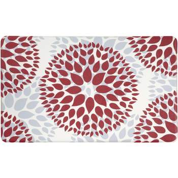 Ageliki Modern Large Floral Standing Anti-Fatigue Mat  World rug gallery, Anti  fatigue kitchen mats, Kitchen rugs and mats