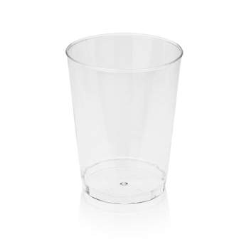 16-Ounce Plastic Party Cups in Black (50 Pack) - Disposable Plastic Cu –  Stock Your Home