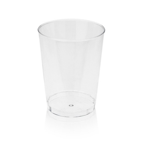 10 oz Clear Plastic Tumblers cups - 120 Count 