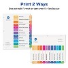 Ready Index Jan-Dec 12 Tab Dividers, Customizable TOC, 2 Sets of 11127 - 3 of 4