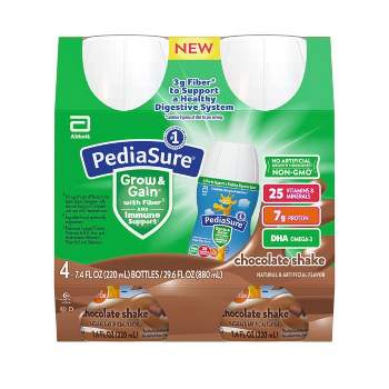 PediaSure Fiber Pediatric Supplement - Chocolate - 4ct