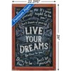 Trends International Live Your Dreams Unframed Wall Poster Prints - 3 of 4