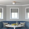 Hudson and Canal 12.62" Wide Semi Flush Mount with Glass Shade - 4 of 4