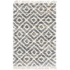 Unique Loom    Hygge Shag Diamond Area Rug - 2 of 4