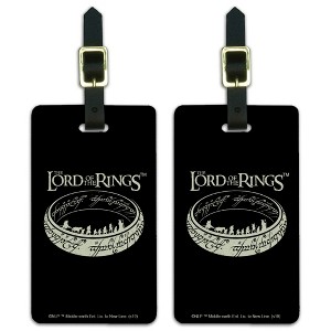 Lord of the Rings The Journey Luggage ID Tags Set of 2 - 1 of 4