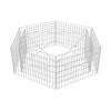 VidaXL Hexagonal Gabion Raised Bed 63Inchx55.1Inchx19.7Inch - 3 of 4