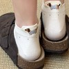 Anna-Kaci Women's 3-Pair No-Show Socks with Embroidered Dog Design and Soft Knit Low-Cut Fit for Everyday Comfort - 3 of 4