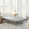 Twin 14" Fabric Cover for Metal Platform Bed Frame Black - Eco Dream - 2 of 3