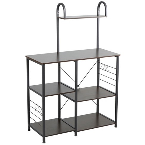 Kitchen Bakers Rack, Standing Baker's Racks Utility Storage Shelf