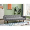 DOMETOUR Factory Tufted Back Sofa Mid-Century Convertible Sofa Bed for Living Room - 2 of 4