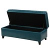 CAVINAS 50" Storage Ottoman Bench for Bedroom,Tufted Storage Bench with Lift Top,Ottoman for Living Room,Entryway - 3 of 4