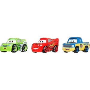 Disney and Pixar Cars Mini Racers Toy Vehicle from the Franchise - 3pk - 1 of 4