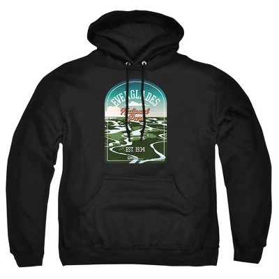 Men's Everglades National Park Illustrated Landscape Pull-Over Hoodie