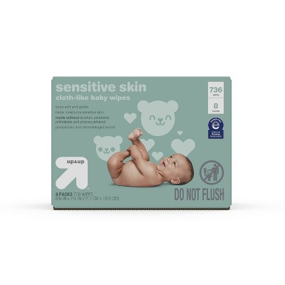 Sensitive Baby Wipes Refill Pack - 736ct - up & up™