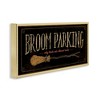 Stupell Industries Broom Parking Black Cats Allowed, 31" x 14" - 3 of 4
