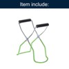Unique Bargains Sturdy Canning Jar Lifter Tongs with Rubber Grips Handle - 3 of 4