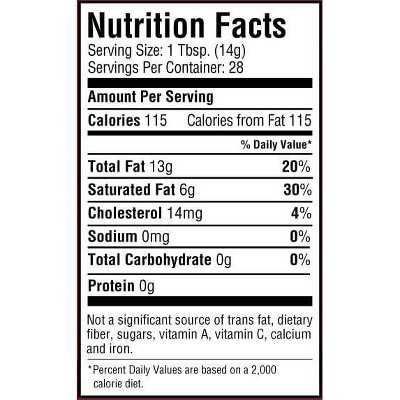 Cornhusker Kitchen Grass Fed Beef Tallow - 14oz: Estimated Smoke Point 400-450 Degrees Fahrenheit