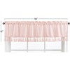 Sweet Jojo Designs Window Valance Treatment 54in. Bohemian Blush Pink - 2 of 4
