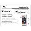ATG Marine 8" Coaxial Speakers w/ RGB LEDs, Pair, Black, 160W - ATG8MRGB-B - 3 of 3