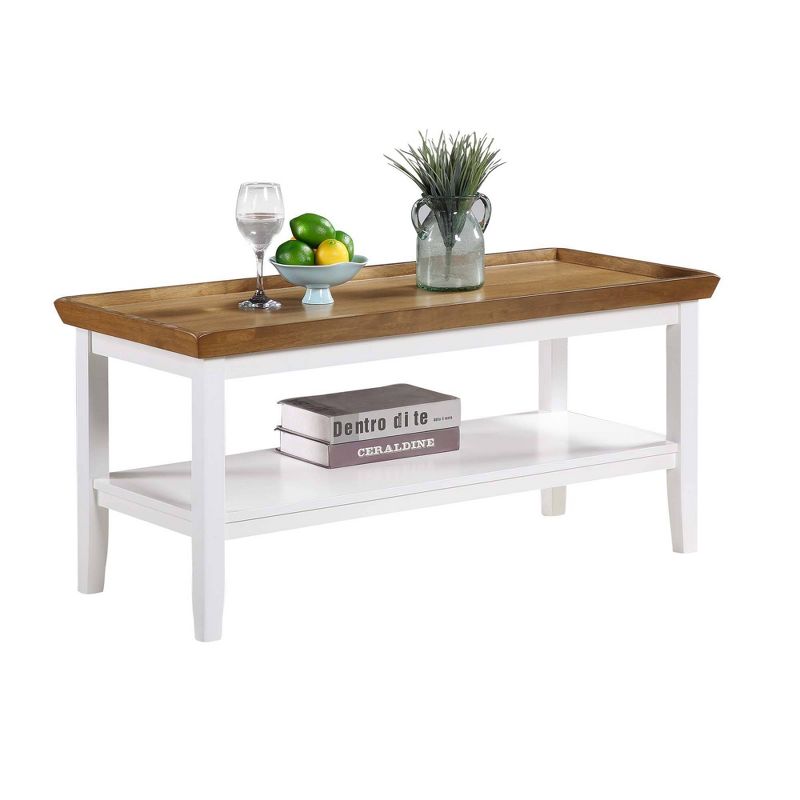 Breighton Home Shadowbrook Coffee Table with Shelf, 4 of 9