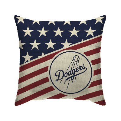 MLB Los Angeles Dodgers Americana Decorative Throw Pillow