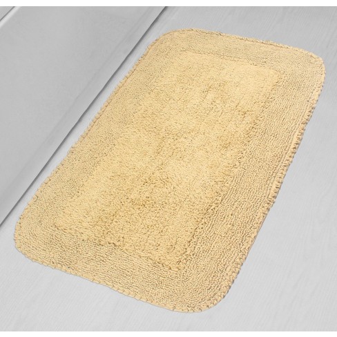 Set of 5 Waterford Collection Yellow Cotton Tufted Bath Rug Set - Home Weavers