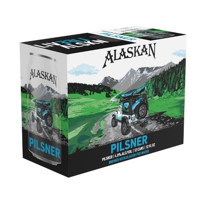 Alaskan Brewing Pilsner Beer - 12pk/12 fl oz Cans