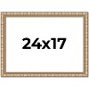 PosterPalooza | 24x17 Modern Bamboo Picture Frame, UV Acrylic, 5 Finishes - 2 of 4