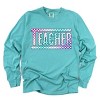 Simply Sage Market Teacher Checkered Colorful Garment Dyed Long Sleeve - 2 of 4