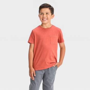 Boys\' T-shirt Blue S Art Class™ Target - Pocket Short : Sleeve