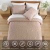 BAGOKIE Ruffled Crinkled Texture Quilt Set - 3 of 4