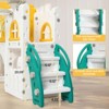 8-in-1 Toddler Indoor Playground with Slide: Baby Slide Playset for Toddlers Ages 1-3 Outdoor Play - 4 of 4