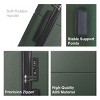 FURNIinspire Bag And Luggage Sets 3 Piece Rolling Luggage, Travel Hard Suitcase with Wheels, Stylish Suitcase Set, Green, 21.06"*11.81"*30.31" - 2 of 4