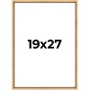 PosterPalooza | Classic Modern Gold Picture Frame - UV Acrylic, Foam Board Backing, Hanging Hardware - 2 of 4