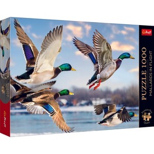 Trefl Premium Plus Mallards in Flight 1000 Piece Puzzle - 1 of 4