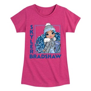 Girls' - Rainbow High - Skyler Bradshaw Winter Fitted Short Sleeve Graphic T-Shirt - 1 of 4