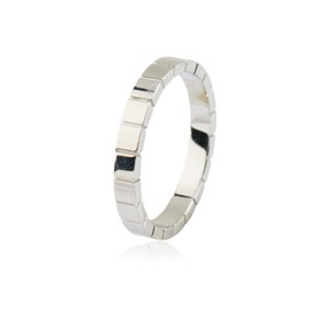Slate by Rebl Eternity Ring  Stainless Steel - 1 of 4