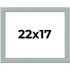 PosterPalooza | Refined Blue Picture Frame - UV Acrylic, Backing Board, Hanging Hardware Included - 2 of 4
