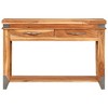 vidaXL Console Table 43.3 in.x13.4 in.x29.1 in. Solid Wood Acacia - 2 of 4