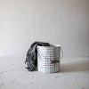 Multi Pattern Bucket Planter Metal & Wood - Foreside Home & Garden - 2 of 4
