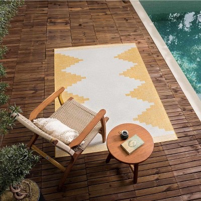Hauteloom Djugun Yellow Outdoor Rug
