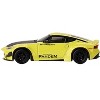 Nissan Z "Pandem" Ikazuchi Yellow with Carbon Hood Limited Edition to 4800 pieces Worldwide 1/64 Diecast Model Car by Mini GT - 2 of 4