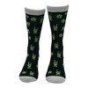 Crazy Dog Men's Here to Shamrock Socks Funny Sarcastic St Patricks Day Graphic Novelty Footwear for Men - 3 of 4