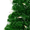 Northlight 2 FT Prelit Artificial Christmas Tree Paradise Lime Green Tinsel Pine - Clear Lights - 3 of 4