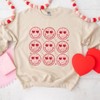 Simply Sage Market Women's Graphic Sweatshirt Nine Valentine Faces - 2 of 4