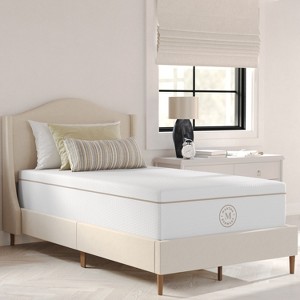 Martha Stewart SleepComplete 12 Inch Medium Plush Dual-Action Cooling Gel Memory Foam Mattress with Soft Breathable CoolWeave Jacquard Quilted Top - 1 of 4
