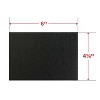 SuperSliders 2pk Anti-Skid Assorted Black Rubber Gripper Pads - 4 of 4