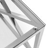 Hayward End Table - Chrome - Safavieh. - 4 of 4