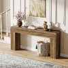 70.9-Inch Extra Long Console Table,Wooden Sofa Table Behind Couch, Farmhouse Entryway Console for Living Room, Hallway, Foyer - 3 of 4
